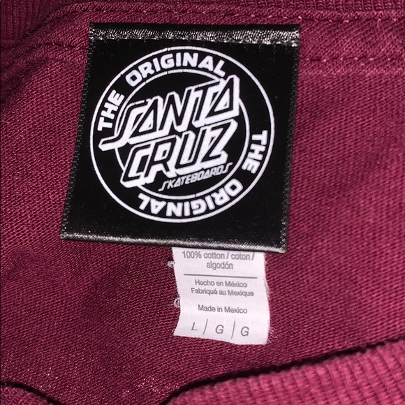 Men’s Santa Cruz Long sleeve - Picture 3 of 3